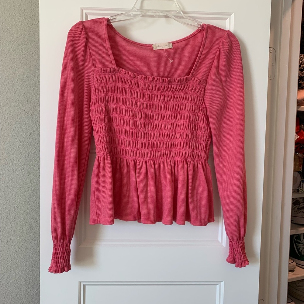 Altar’d State pink blouse (new)